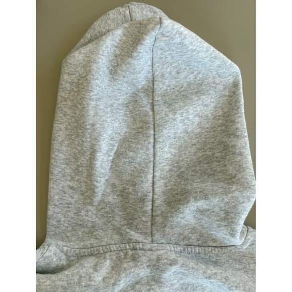 MINNIE MOUSE Disney Embroidered FACE Hoodie‎ Grey Hooded Sweatshirt - Picture 6 of 6